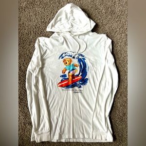 Polo Ralph Lauren Mens MEDIUM light sweater hoodie shirt